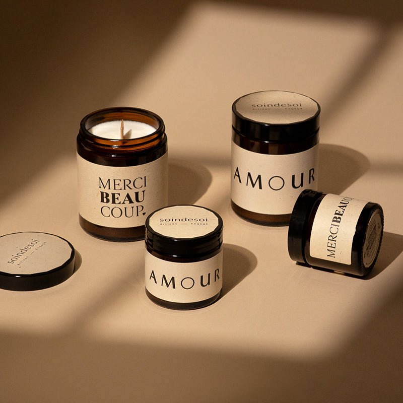 Bougie fleur d'oranger Merci Beaucoup