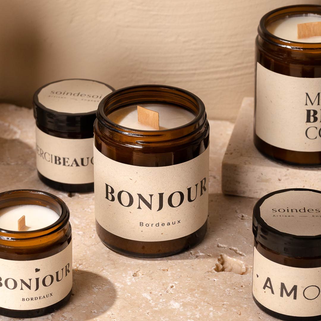 Bougie fleur d'oranger Bonjour Bordeaux