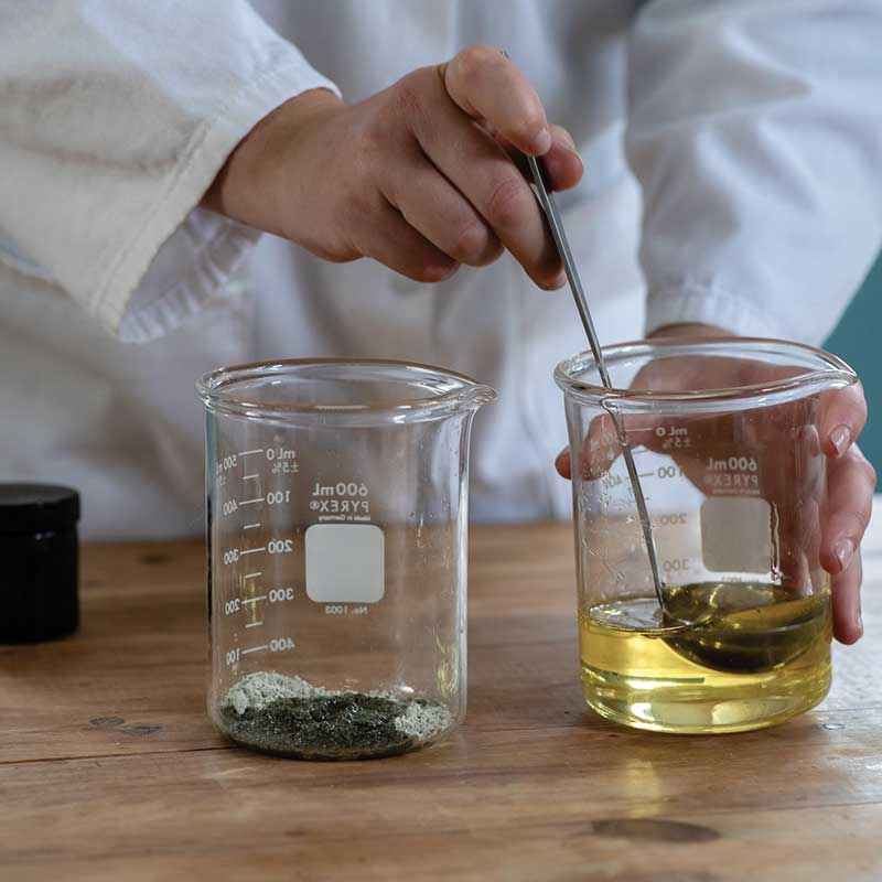 Pochon atelier saponification à froid