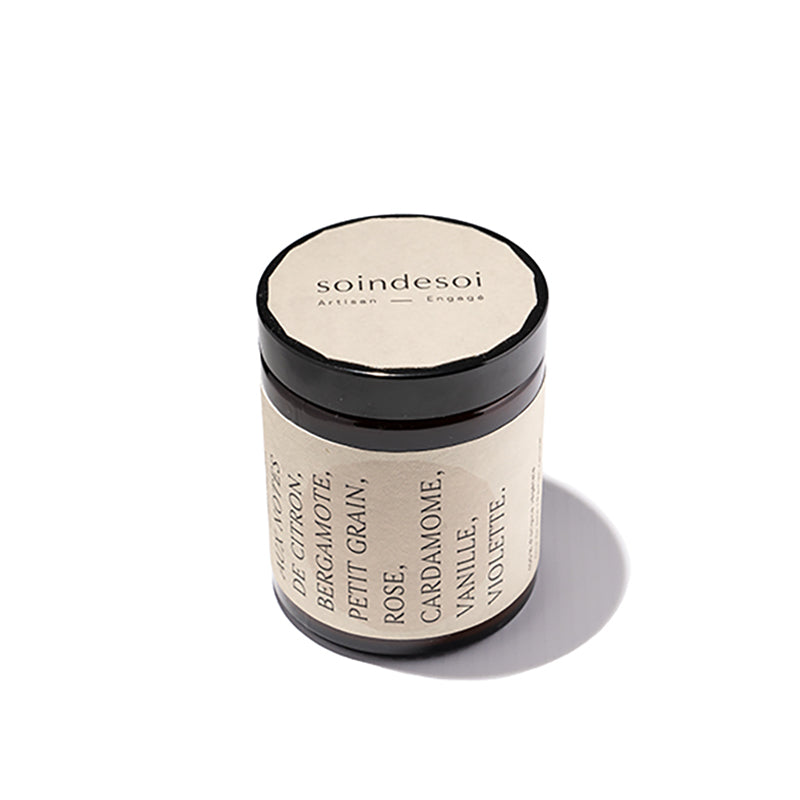 Bougie artisanale et naturelle Signature - Parfume délicatement toute la maison- Soin de Soi