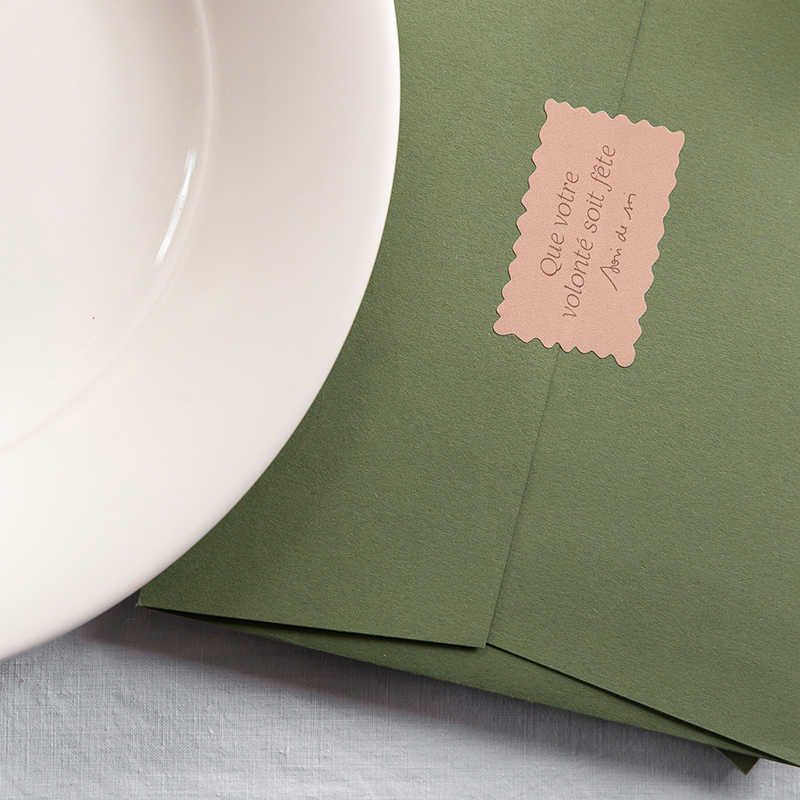 Carte cadeau soins papier