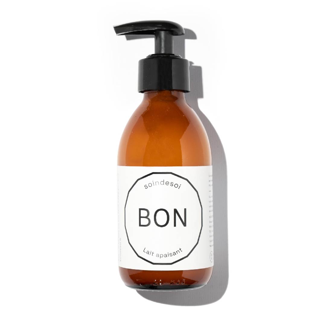 Lait apaisant BON - Hydrate et apaise les peaux sensibles - 195mL - Soin de Soi