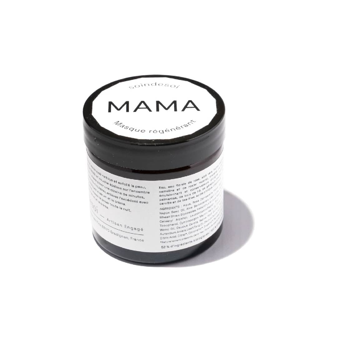 Masque régénérant MAMA - Régénère et repulpe les peaux sèches et peaux matures - 55mL - Soin de Soi
